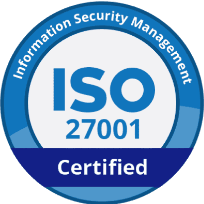 ISO 27001 Certified Badge